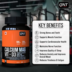 QNT CALCIUM MAGNESIUM D3 | 60 TABS