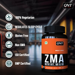 ZMA (ZINC MAGNESIUM ASPARTATE) VIT B6 WITH D3 | 60 CAPS