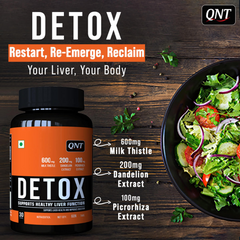 DETOX WITH MILK THISTLE | LIVER CLEANSER | 60 TABS
