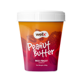 WellX Mix Fruit Peanut Butter (CRUNCHY)