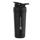 Muscletech™ Steel Pro Black Shaker – 700 ml