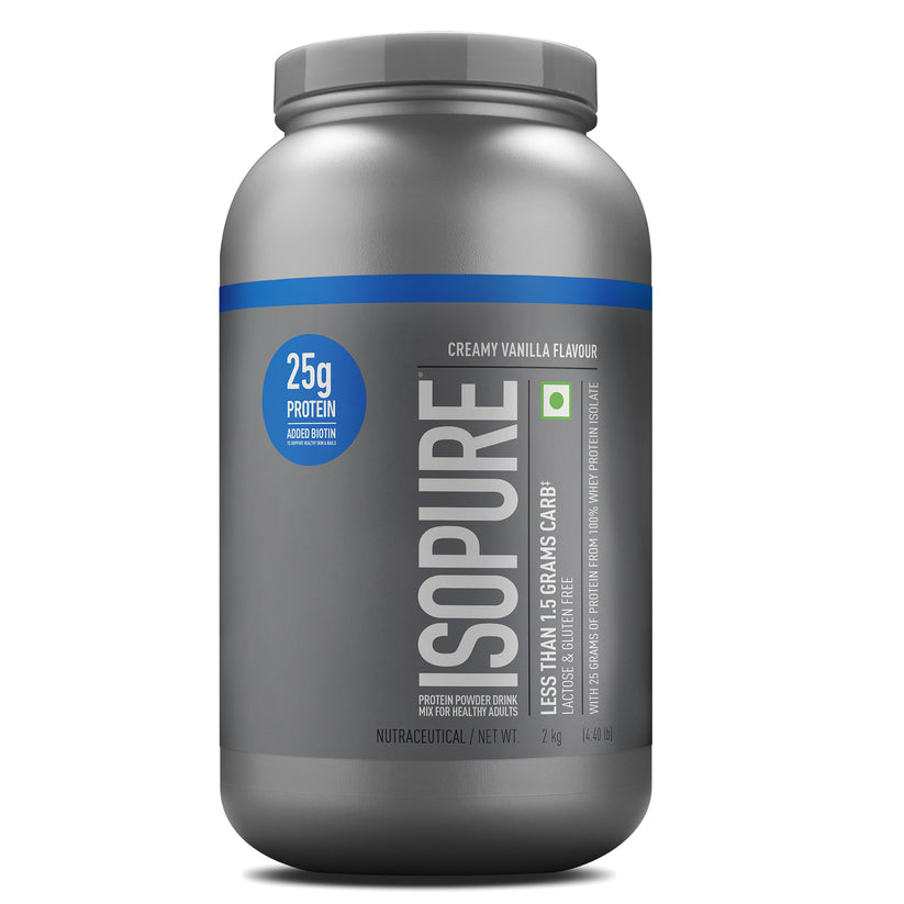 Isopure Whey Protein Isolate Powder with Vitamins for Immune Support