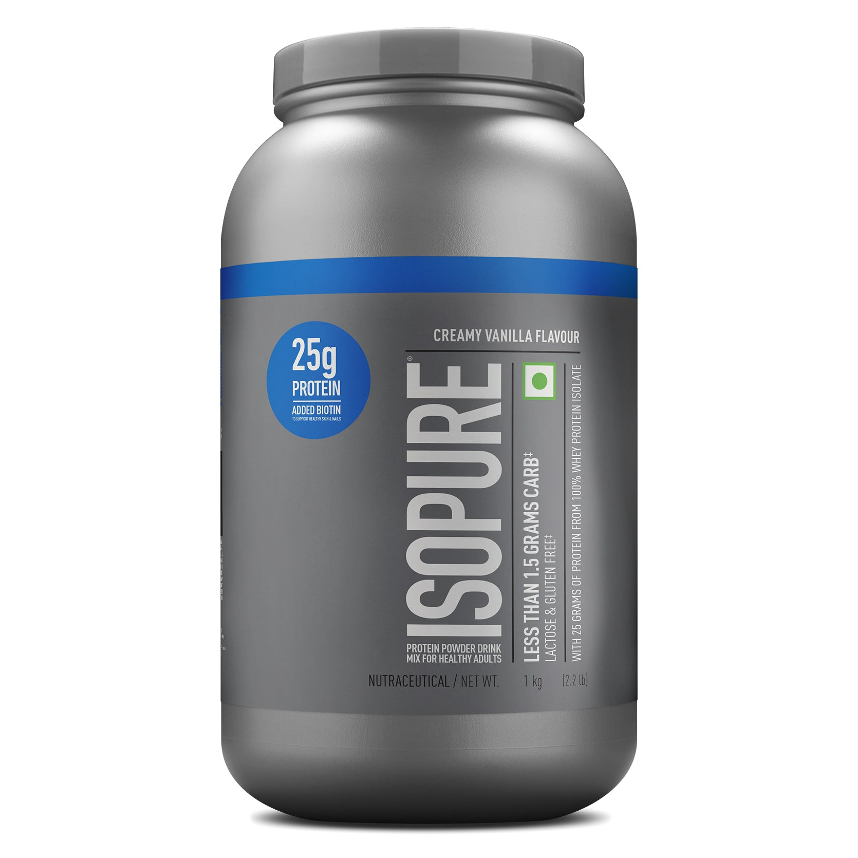 Isopure Whey Protein Isolate Powder with Vitamins for Immune Support