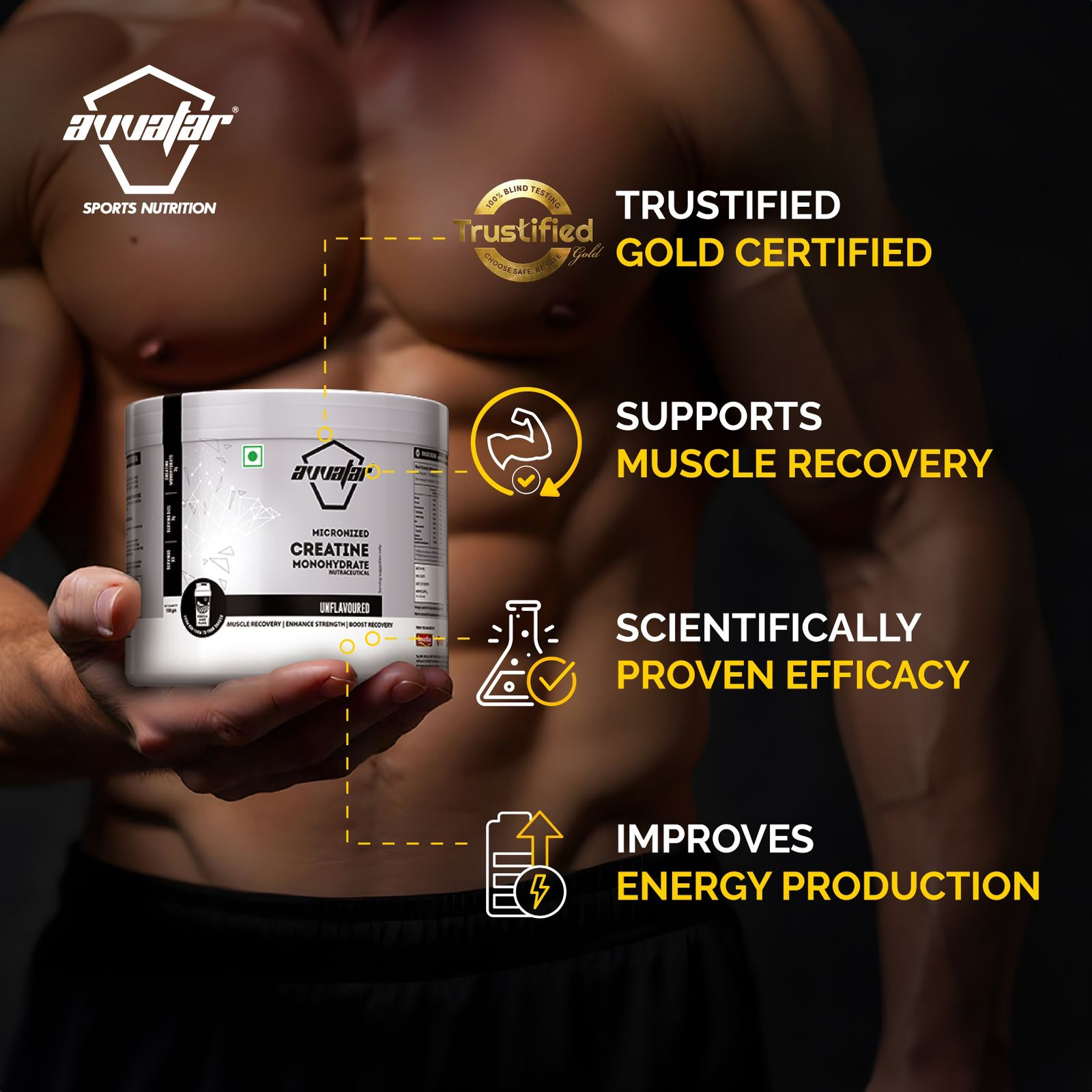 Avvatar Creatine Monohydrate