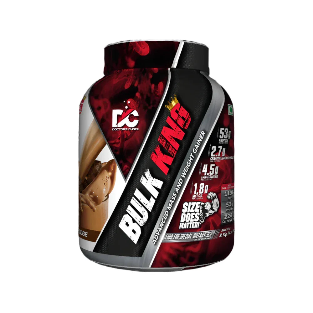 Doctor's Choice Bulk King Advanced Mass and Weight Gainer - 3 Kg