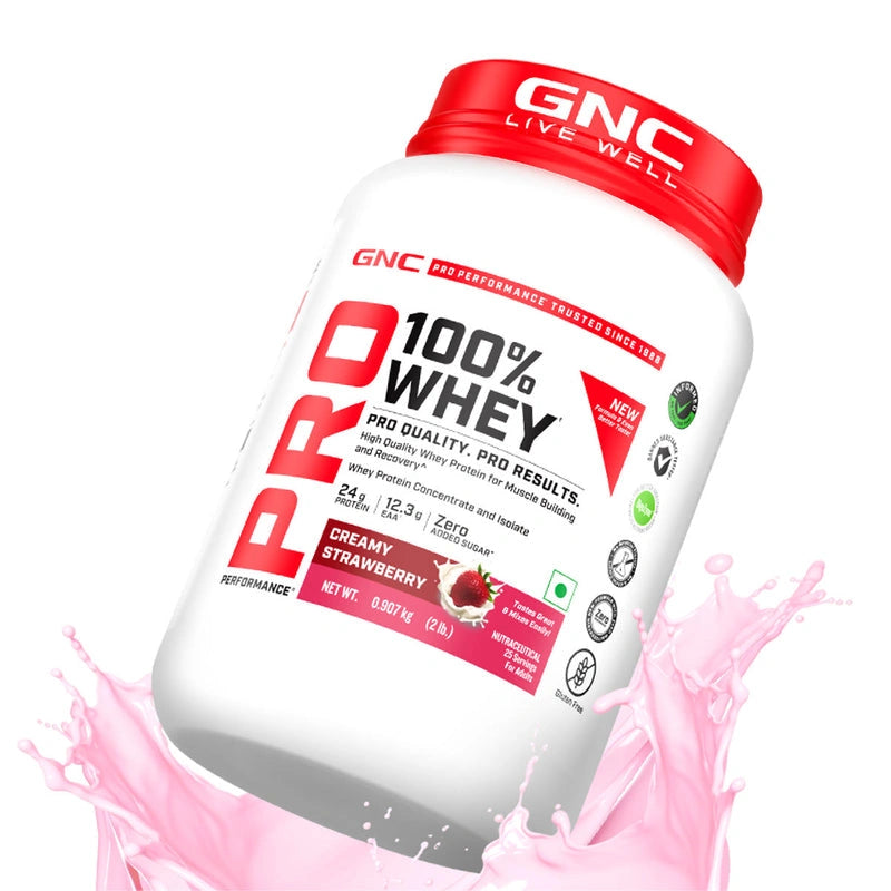 GNC Pro Performance 100% Whey (New Formulation)