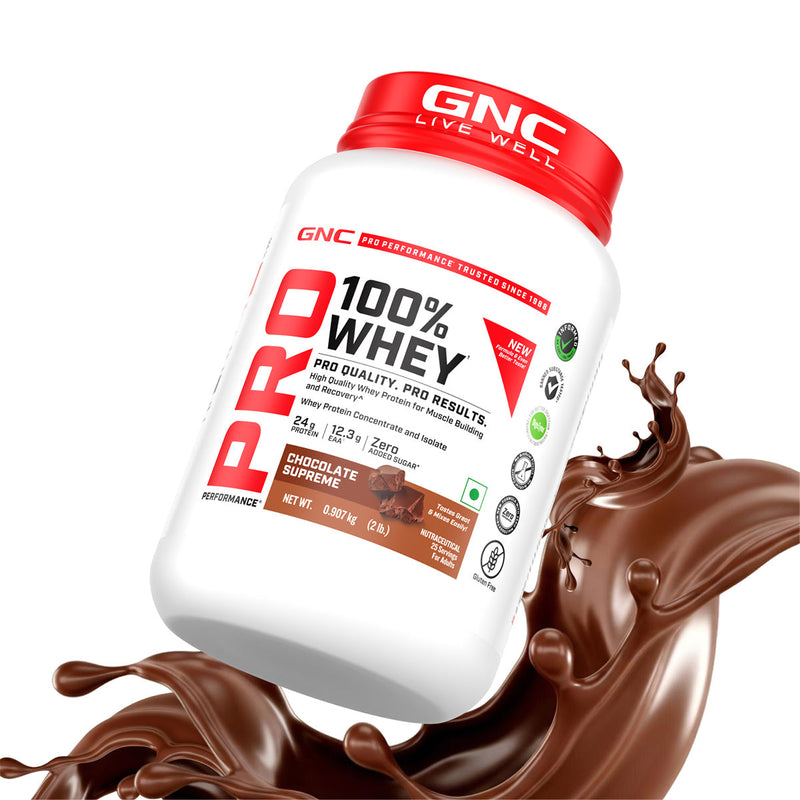 GNC Pro Performance 100% Whey (New Formulation)