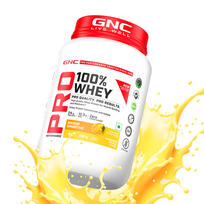 GNC Pro Performance 100% Whey (New Formulation)