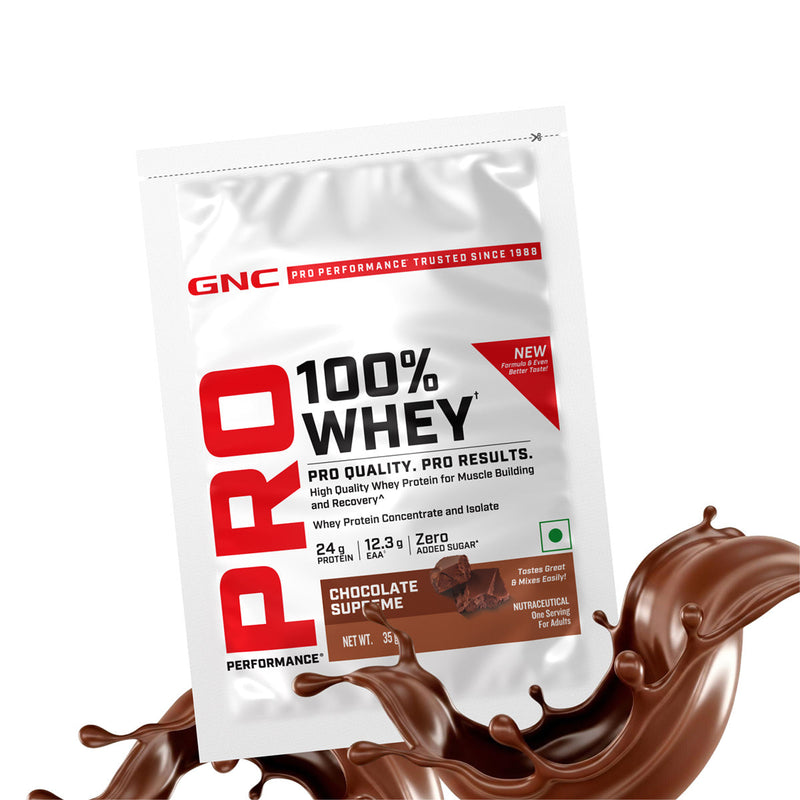 GNC Pro Performance 100% Whey (New Formulation)