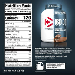 Dymatize ISO 100 Hydrolyzed Protein 5 Lbs