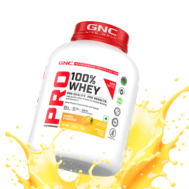 GNC Pro Performance 100% Whey (New Formulation)