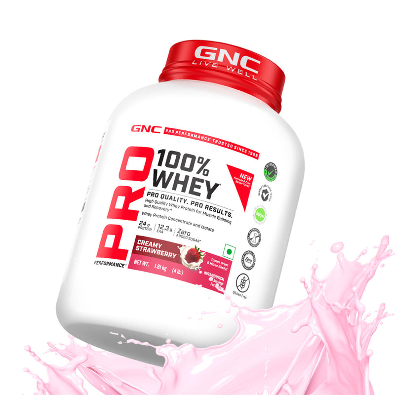 GNC Pro Performance 100% Whey (New Formulation)