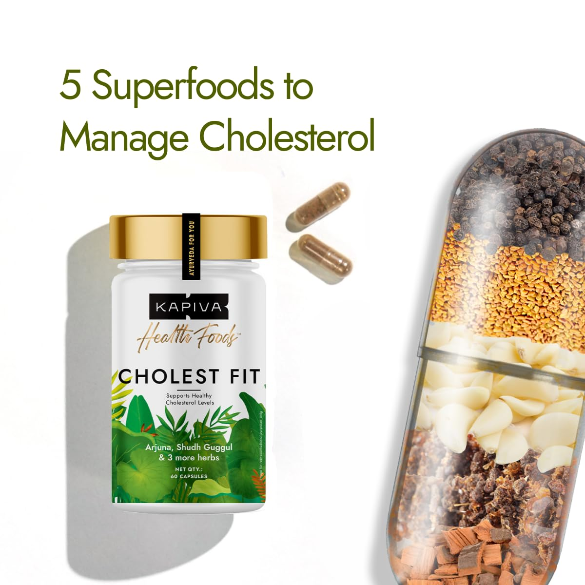 Cholest Fit Capsules - Maintains Healthy Cholesterol
