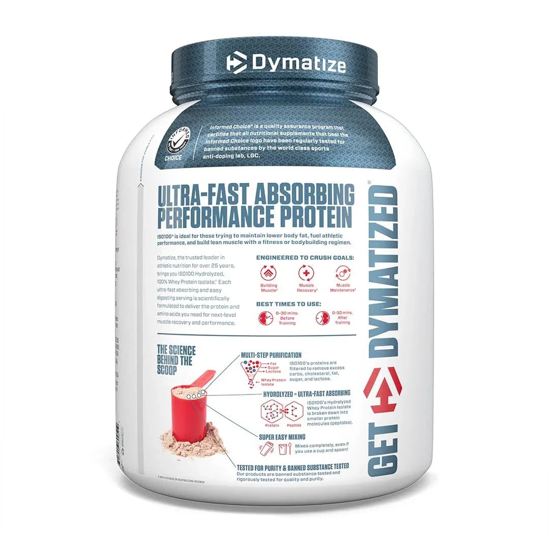 Dymatize ISO 100 Hydrolyzed Protein 5 Lbs
