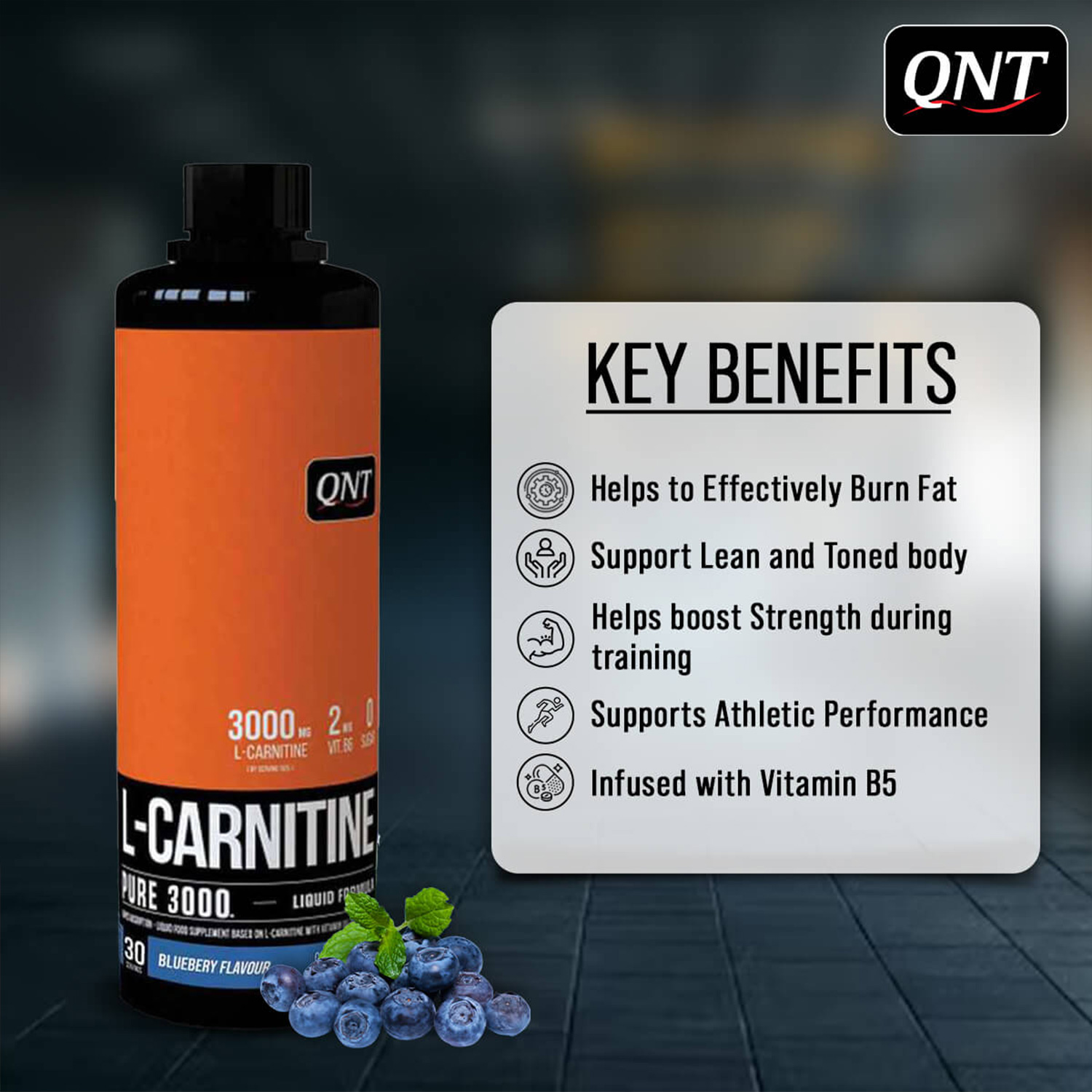 QNT L-CARNITINE SYRUP 450ML