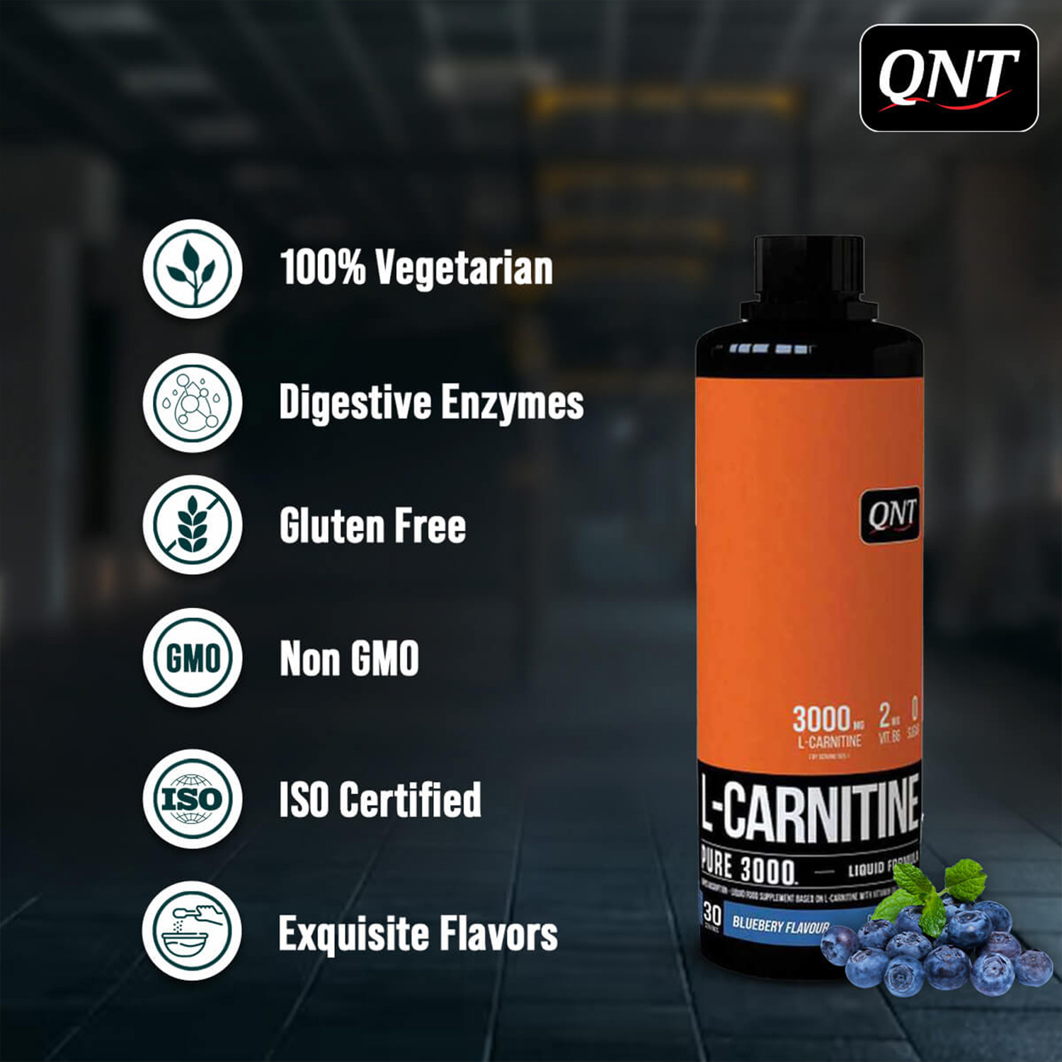 QNT L-CARNITINE SYRUP 450ML