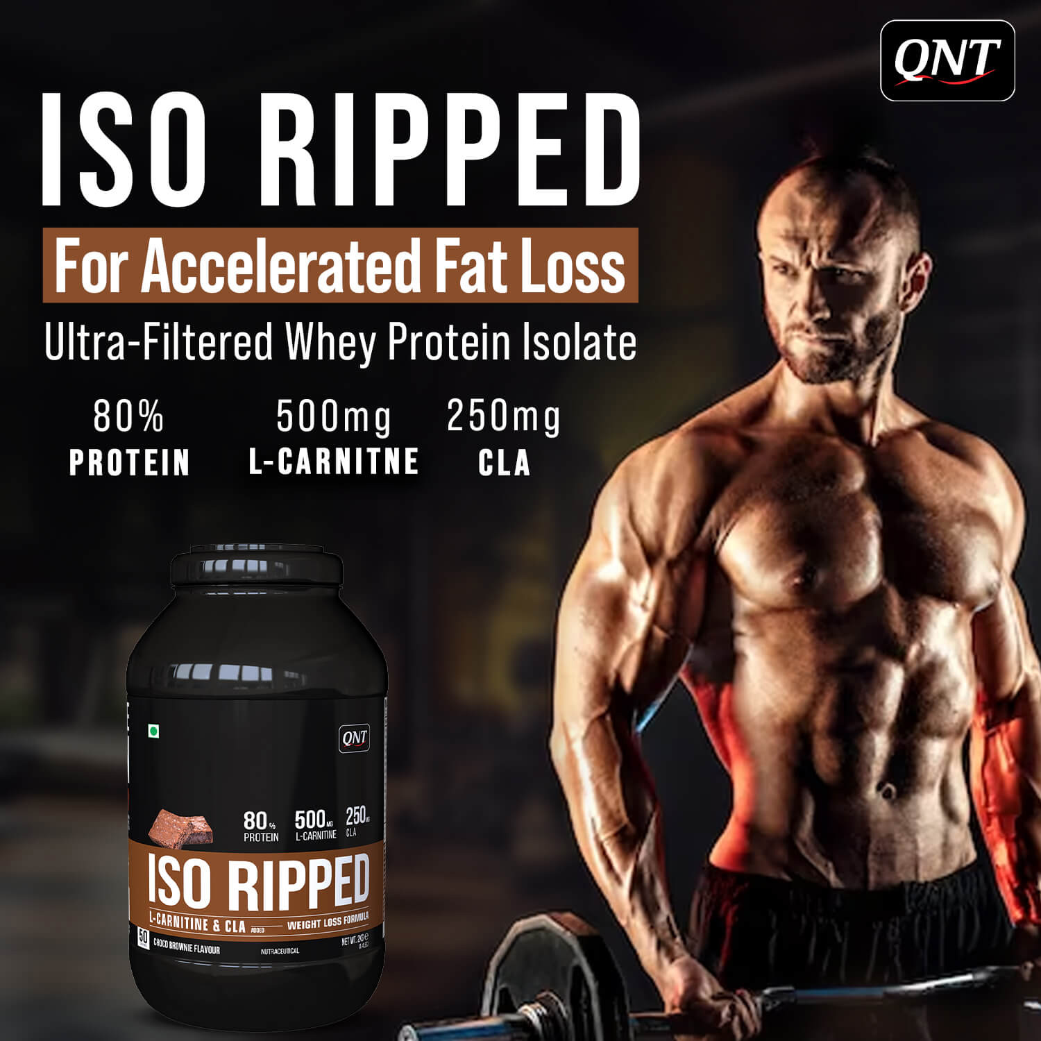 QNT ISO RIPPED WHEY ISOLATE PROTEIN