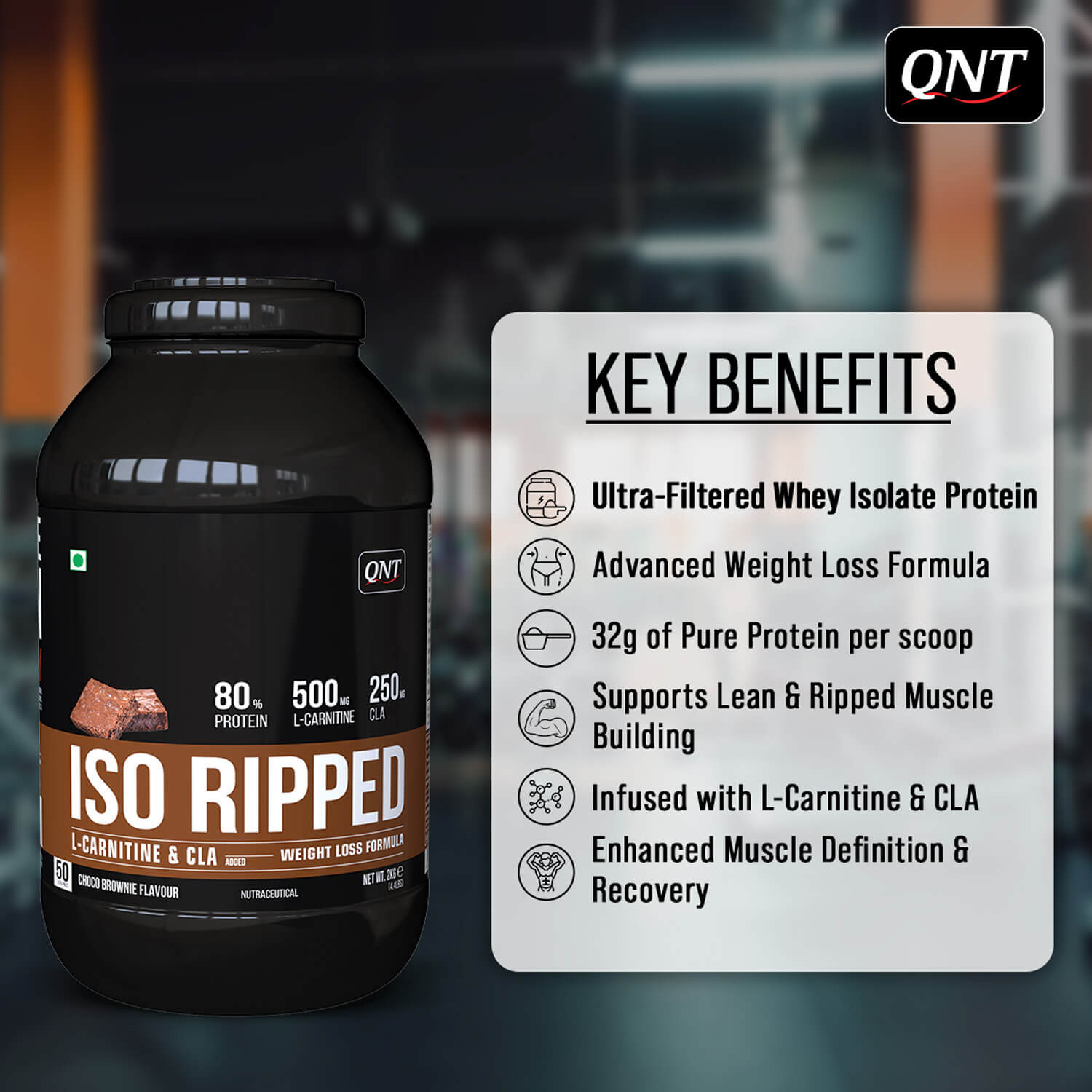 QNT ISO RIPPED WHEY ISOLATE PROTEIN