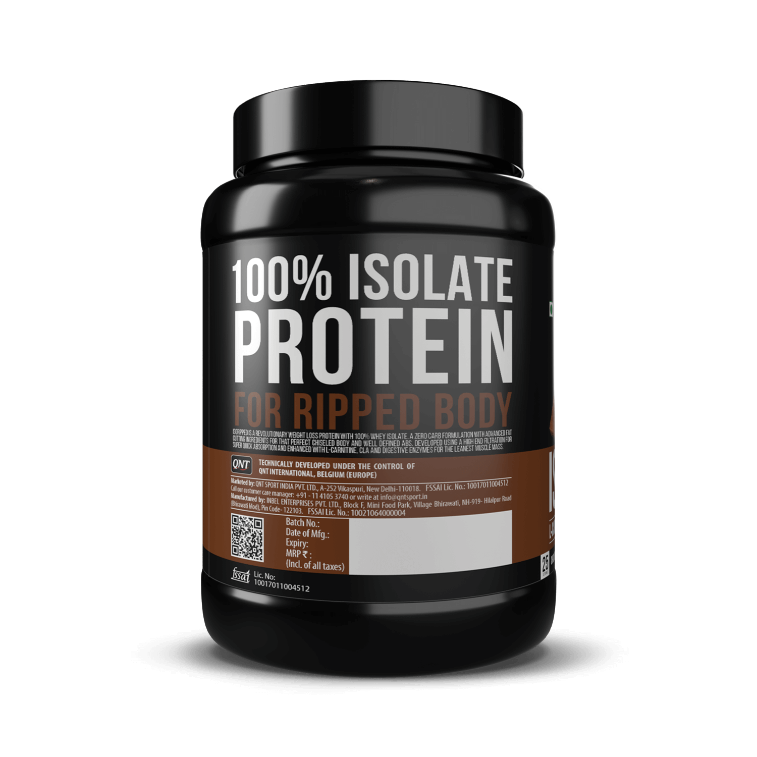 QNT ISO RIPPED WHEY ISOLATE PROTEIN