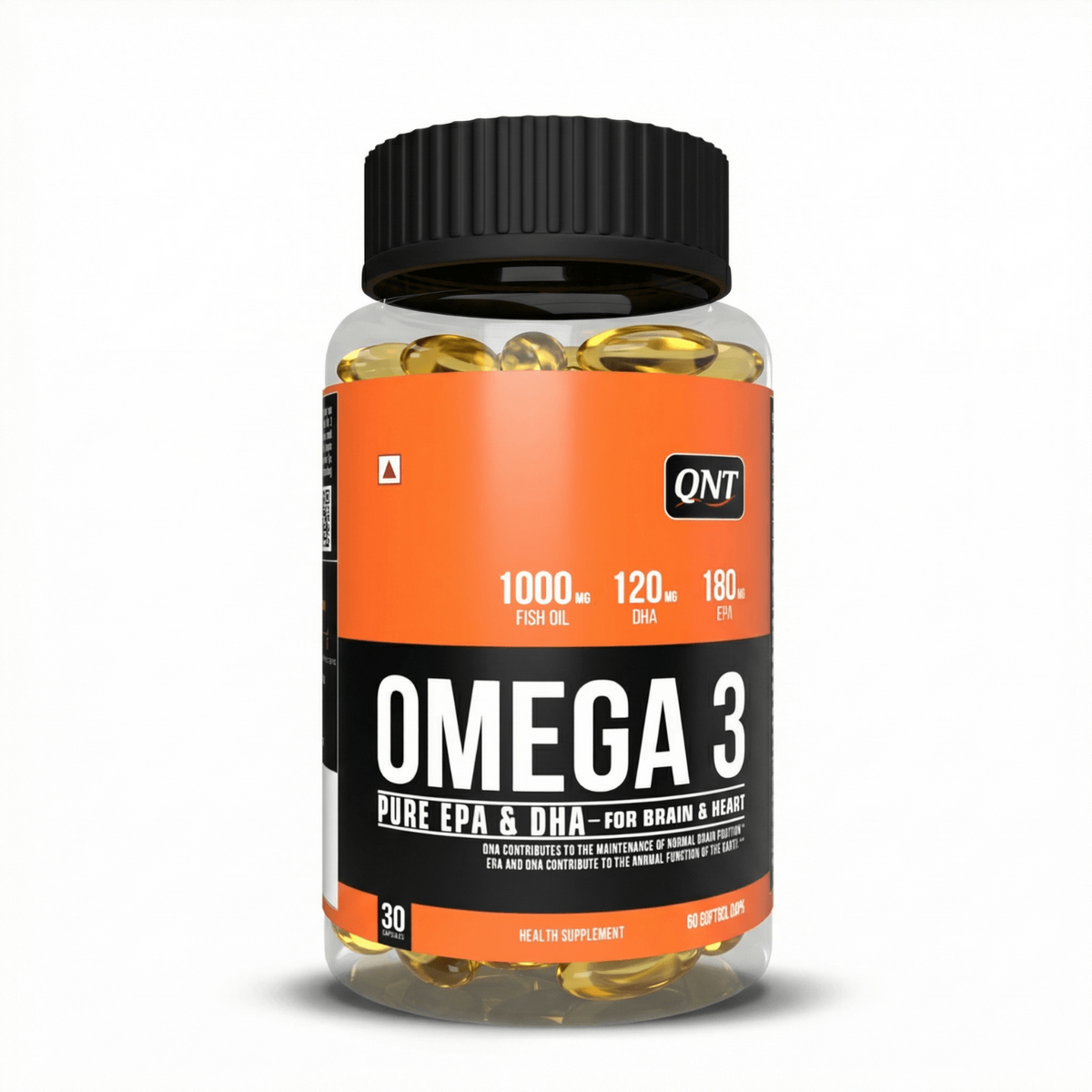 QNT OMEGA 3 FISH OIL | 60 SOFTGELS