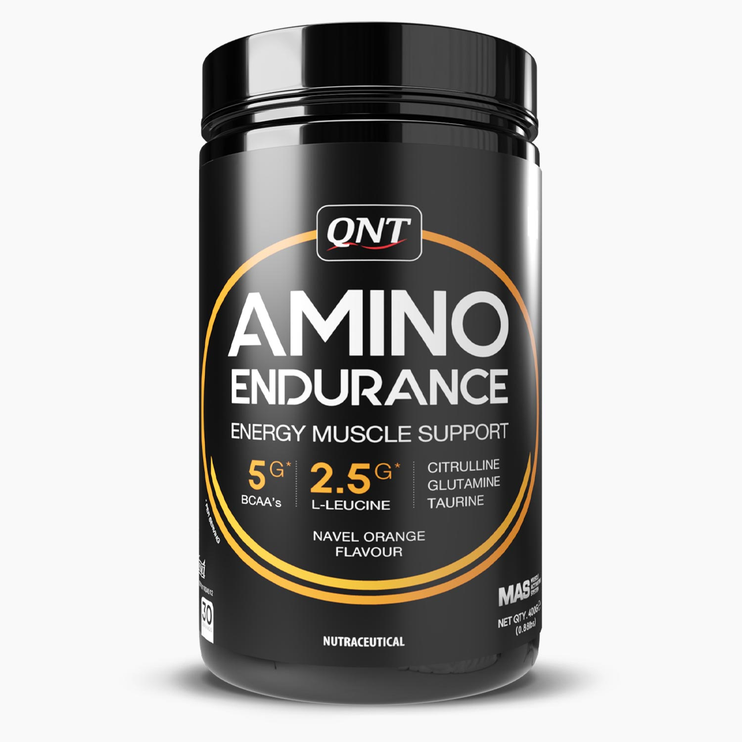 QNT AMINO ENDURANCE BCAA POWDER | 400 G