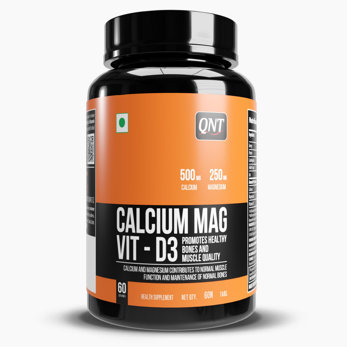 QNT CALCIUM MAGNESIUM D3 | 60 TABS
