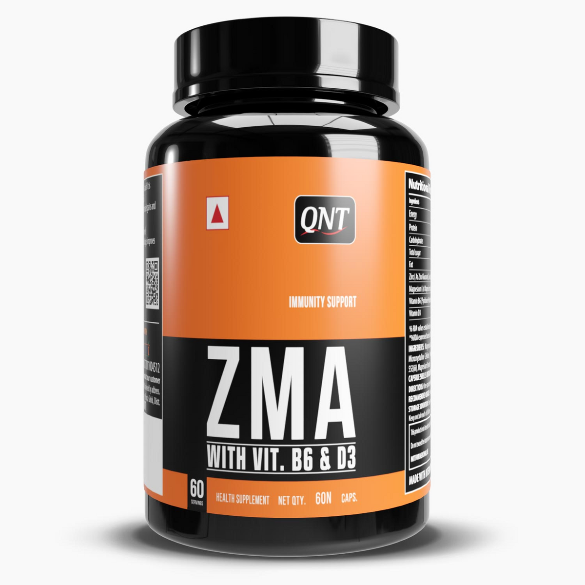 ZMA (ZINC MAGNESIUM ASPARTATE) VIT B6 WITH D3 | 60 CAPS