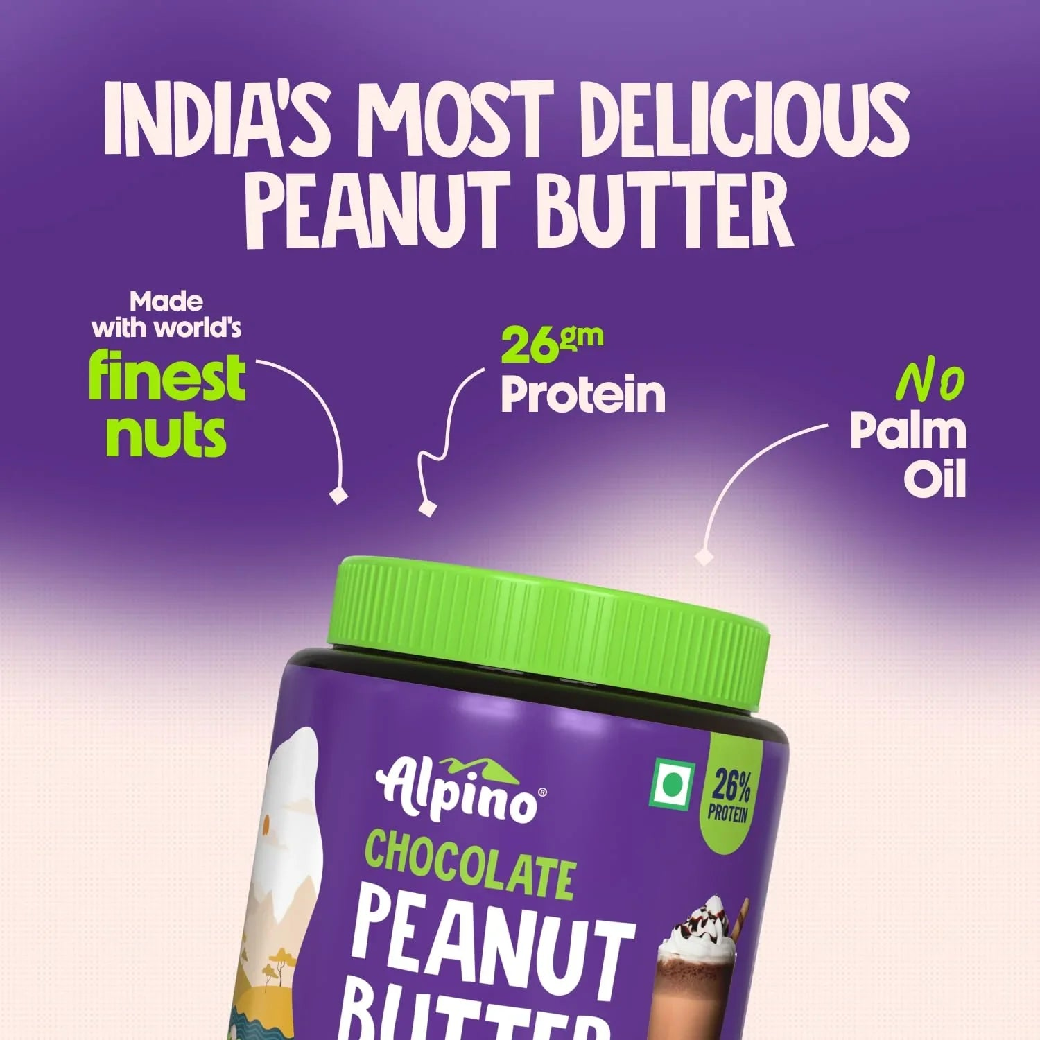Alpino Chocolate Peanut Butter - 1 Kg