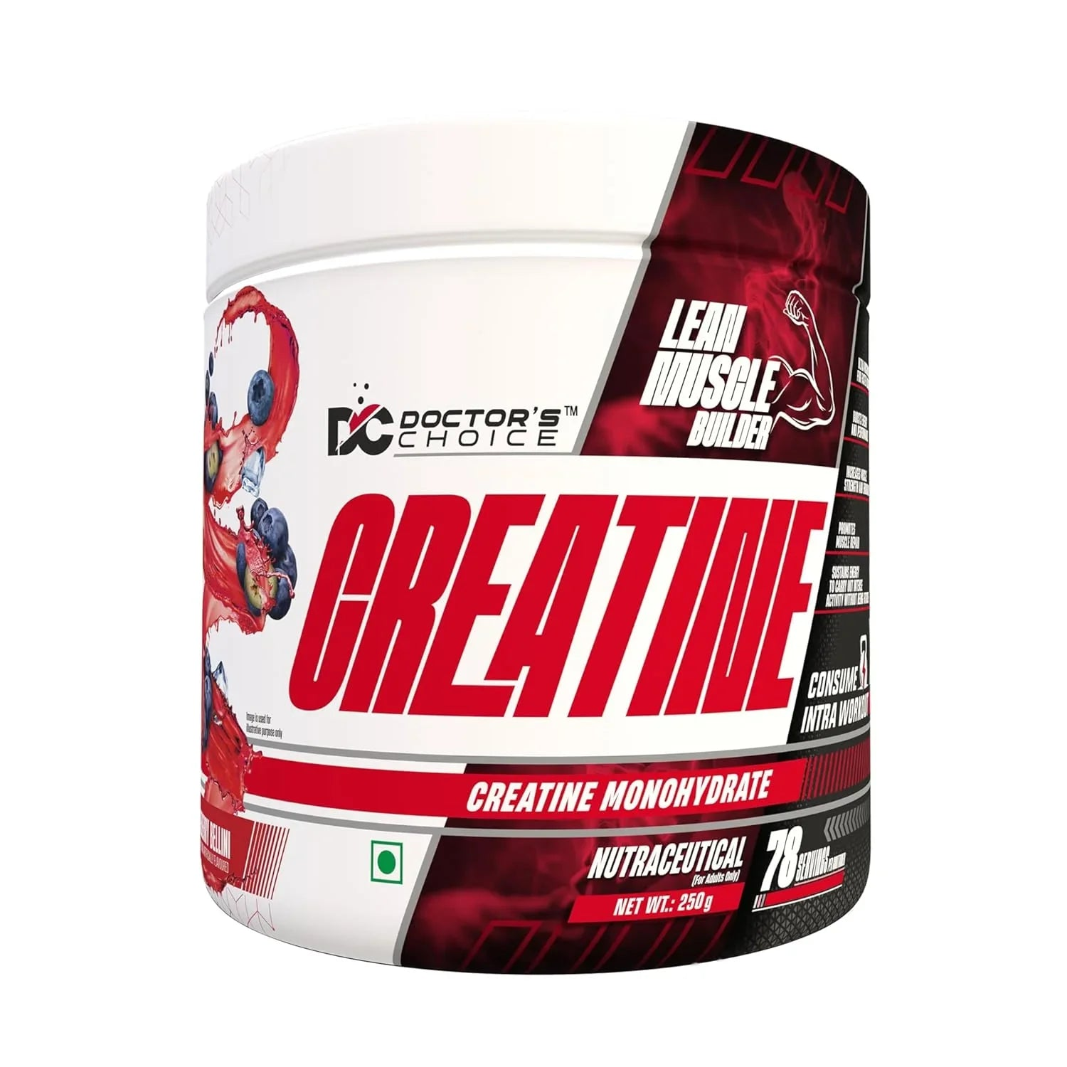 Doctor's Choice Creatine Monohydrate 250 Gm