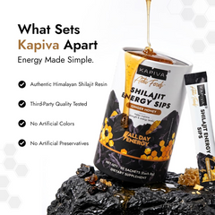 Shilajit Energy Sips