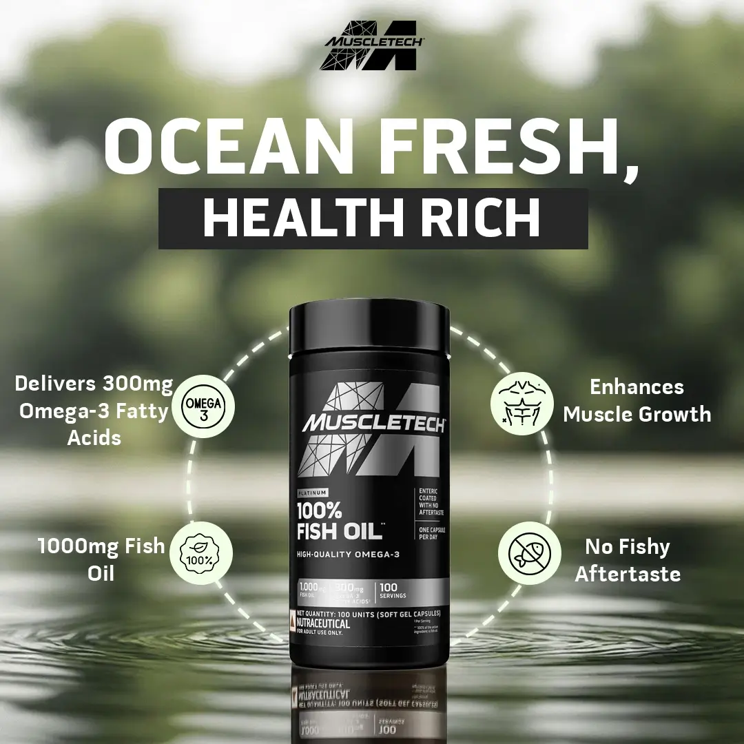 Muscletech™ Platinum Omega Fish Oil
