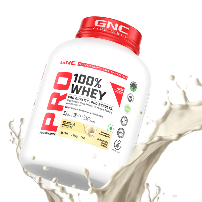 GNC Pro Performance 100% Whey (New Formulation)