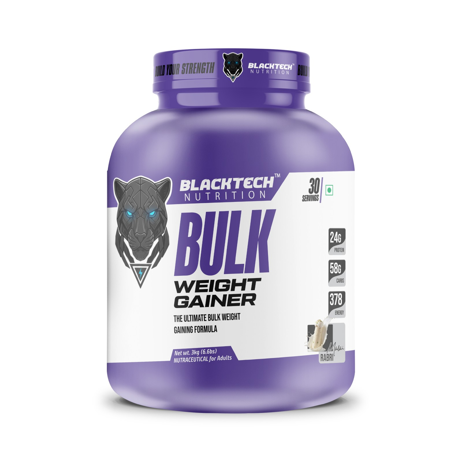Bulk Weight Gainer Blacktech Nutrition