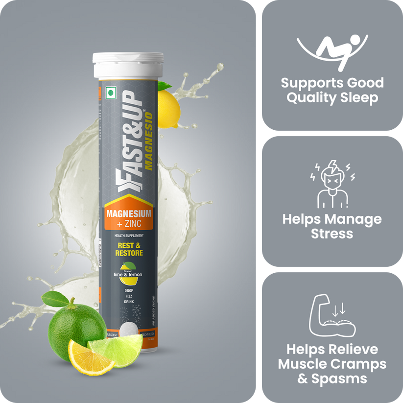 Daily Magnesium for Sleep, Stress & Muscle Recovery - Lime & Lemon
