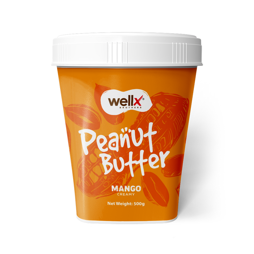 WellX Mango Creamy Peanut Butter