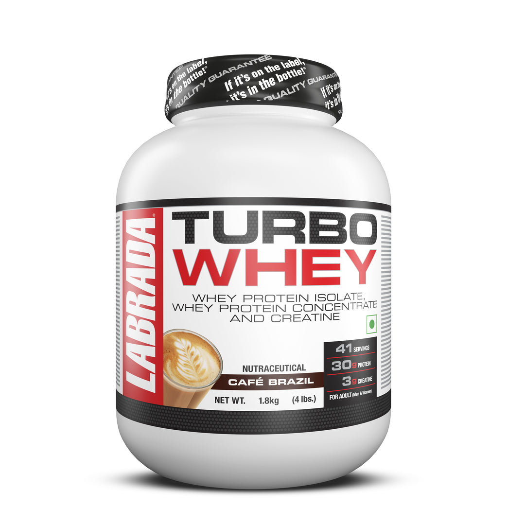 labrada turbo whey - isolate, concentrate, and creatine 1.8 kg