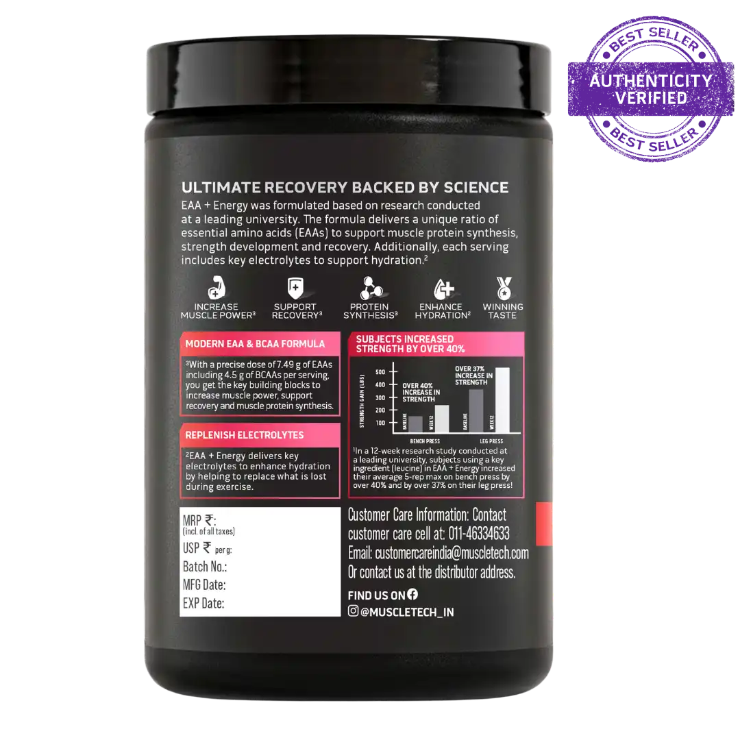 Muscletech™ EAA+ Energy 30 servings