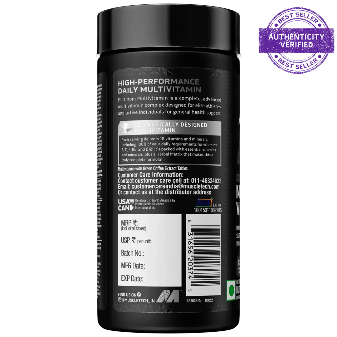 Muscletech™ Platinum Multivitamin