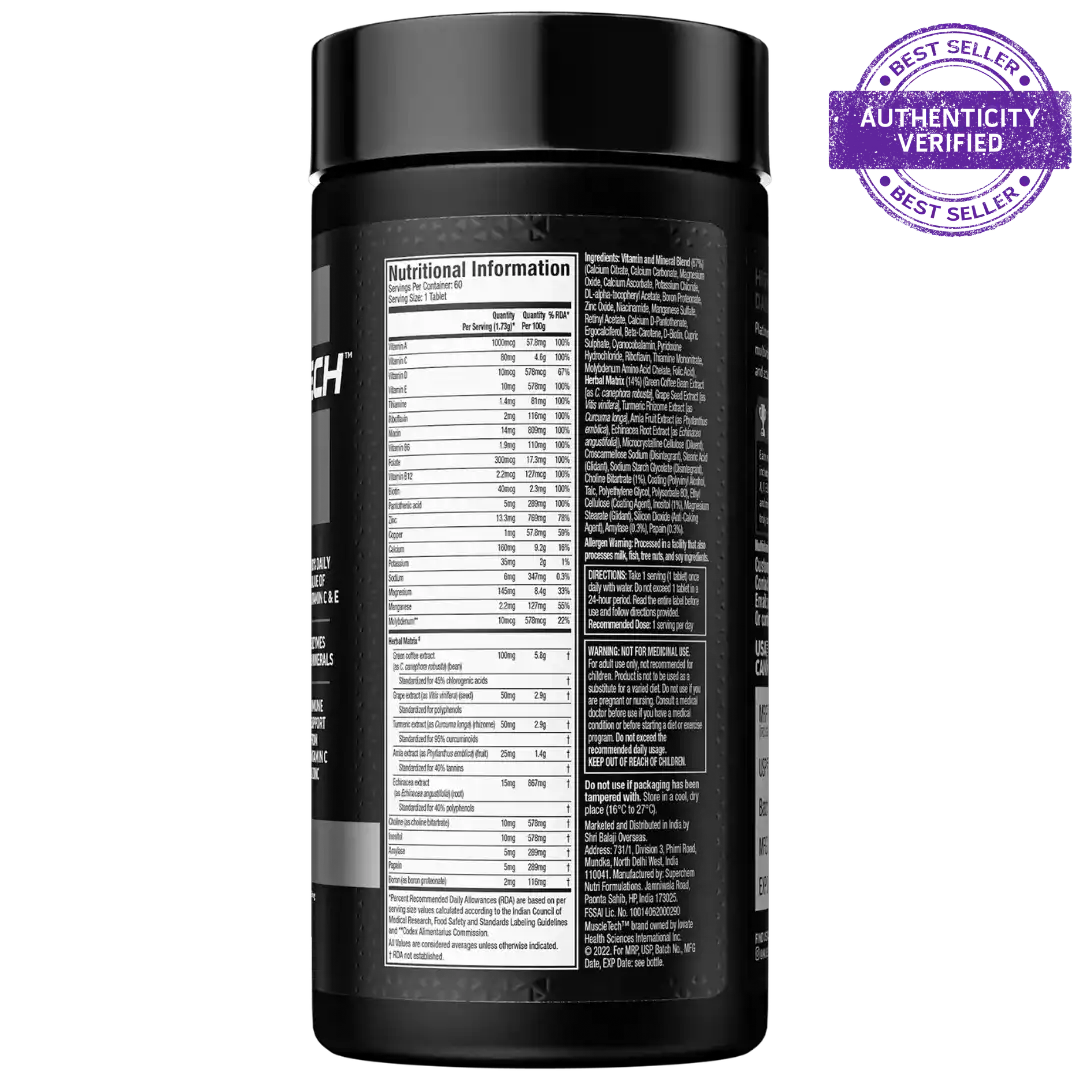 Muscletech™ Platinum Multivitamin