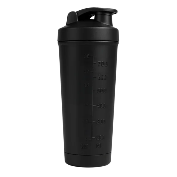 Muscletech™ Steel Pro Black Shaker – 700 ml