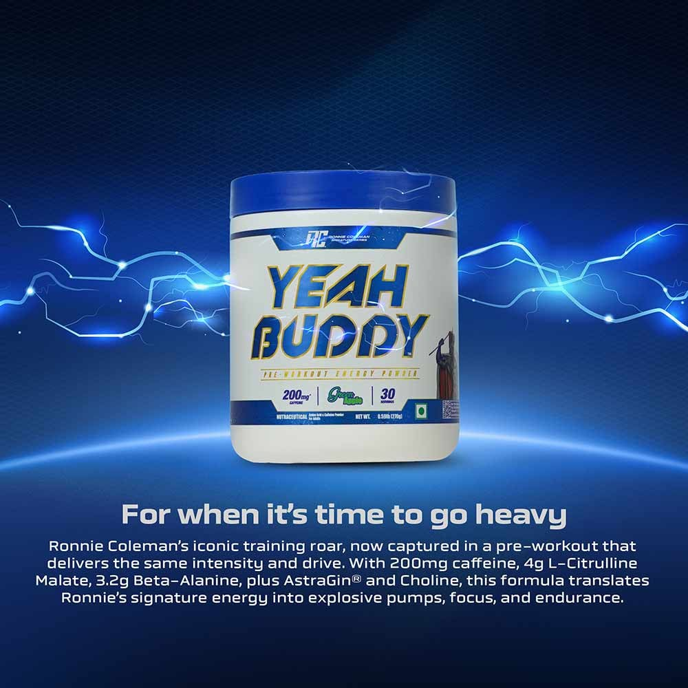 Ronnie Coleman Yeah Buddy Pre-Workout Powder 270 g (0.59 lb)